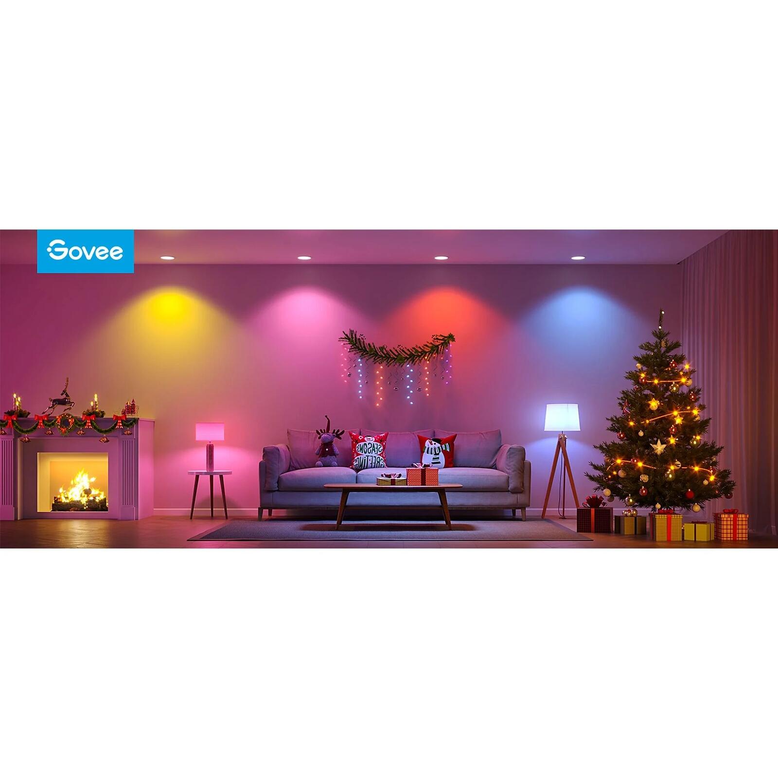 Govee RGBIC Smart LED Glühbirne E27 800 Lumen