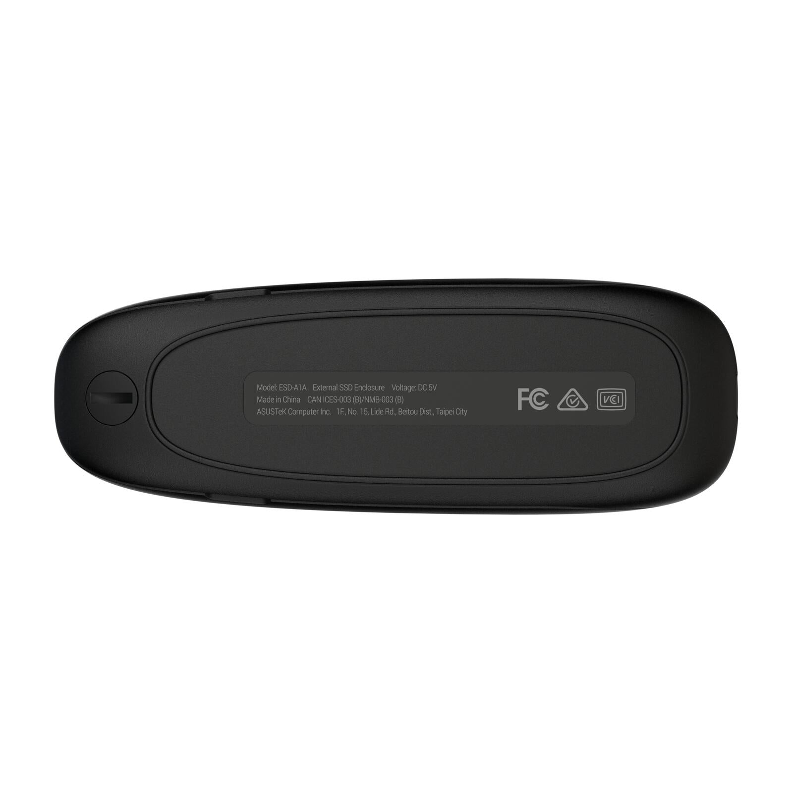 ASUS COBBLE USB-C 3.2 Gen 2x1 SSD-Gehäuse, schwarz