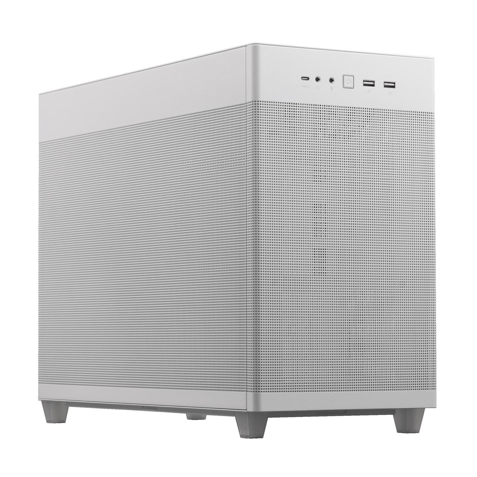 ASUS Prime AP201 MicroATX Gehäuse, weiß