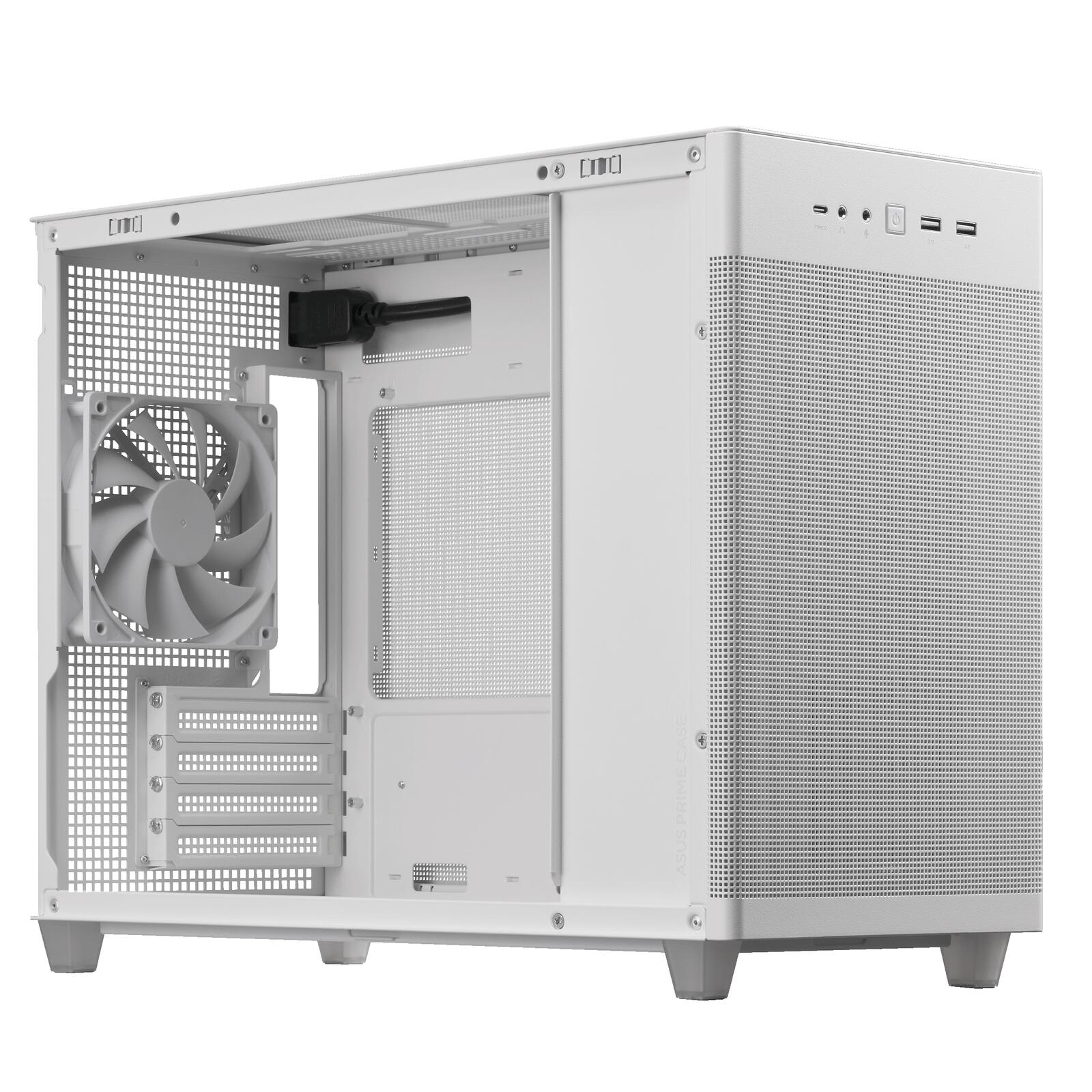 ASUS Prime AP201 MicroATX Gehäuse, weiß