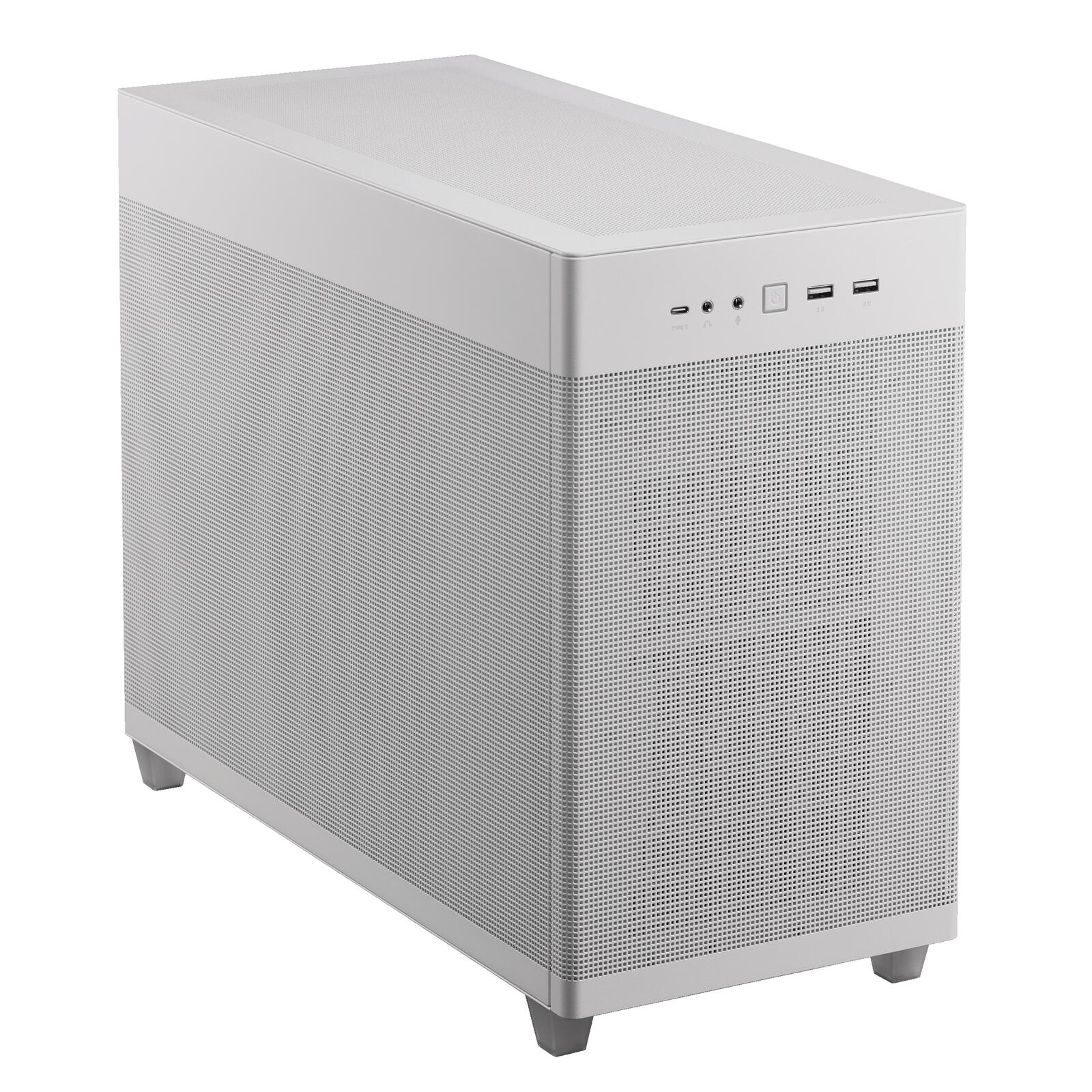 ASUS Prime AP201 MicroATX Gehäuse, weiß