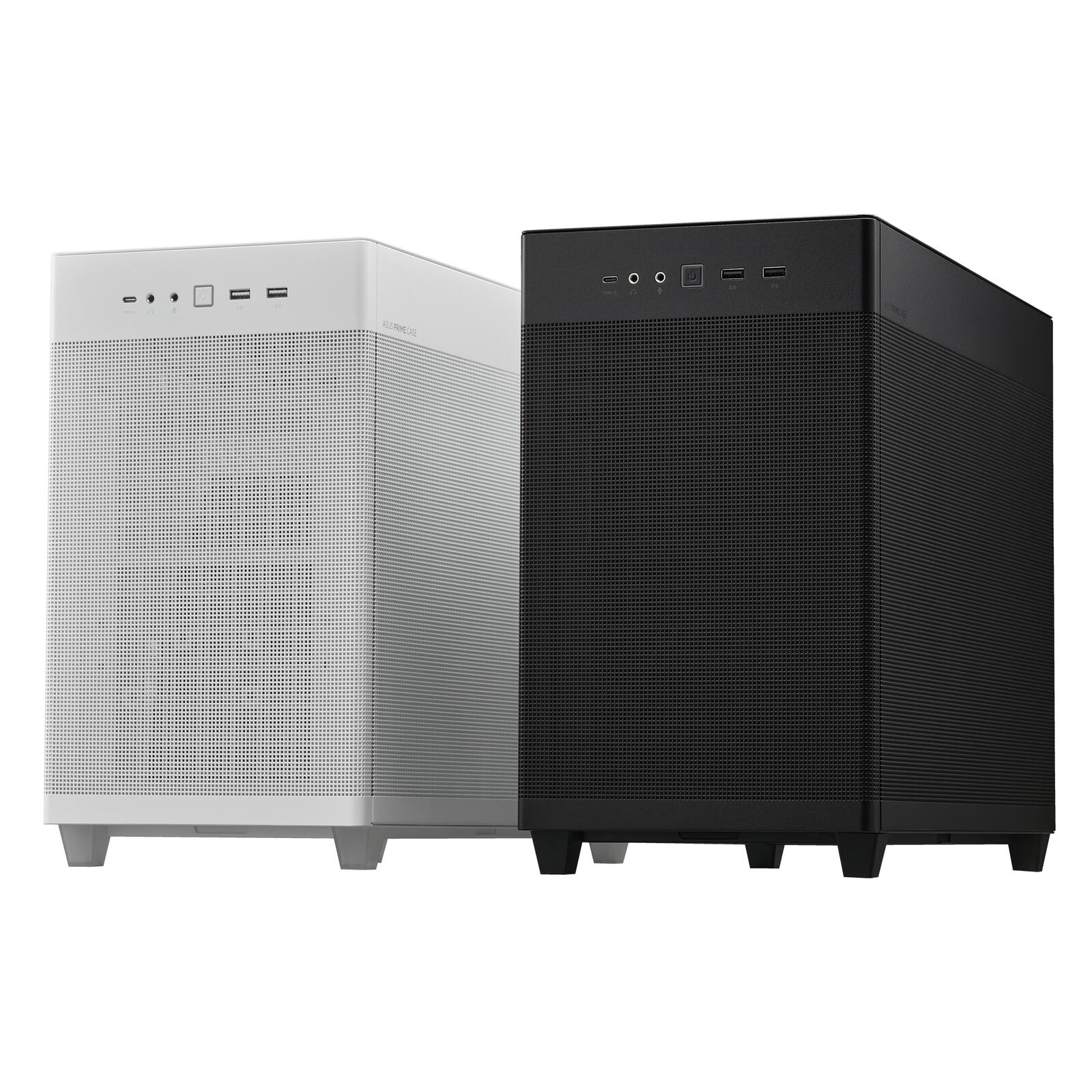 ASUS Prime AP201 MicroATX Gehäuse, weiß