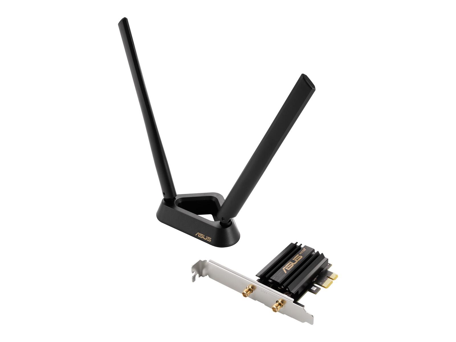 ASUS PCE-AXE59BT Netzwerkadapter - PCIe - 802.11a, 802.11b/g/n, 802.11ax, Bluetooth 5.2