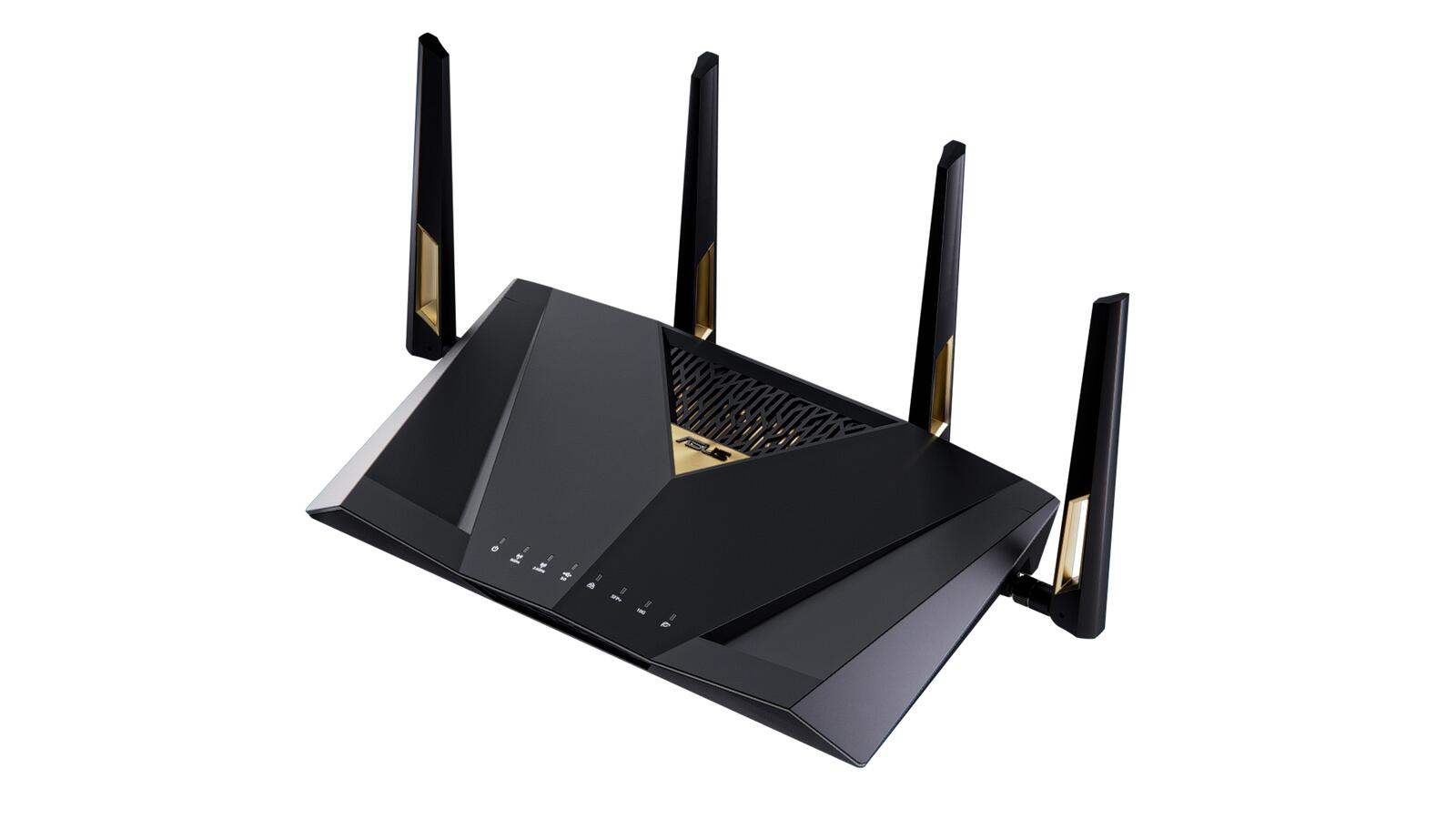 ASUS RT-BE88U BE7200 Dualband WiFi 7 AiMesh Extendable Performance Dual-Band Router (90IG08V0-MO3N0V)