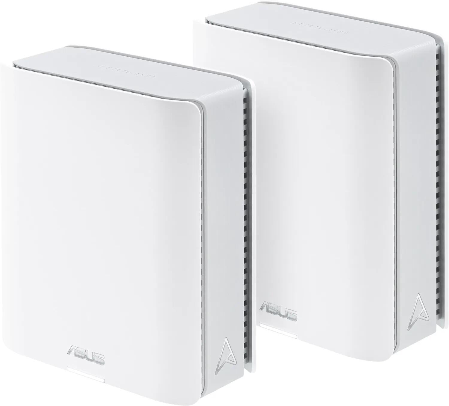 ASUS ZenWiFi BT10 BE18000 Tri-Band WiFi 7 Smart AiMesh Extendable Router 2er Set (90IG08Y0-MO3C40)