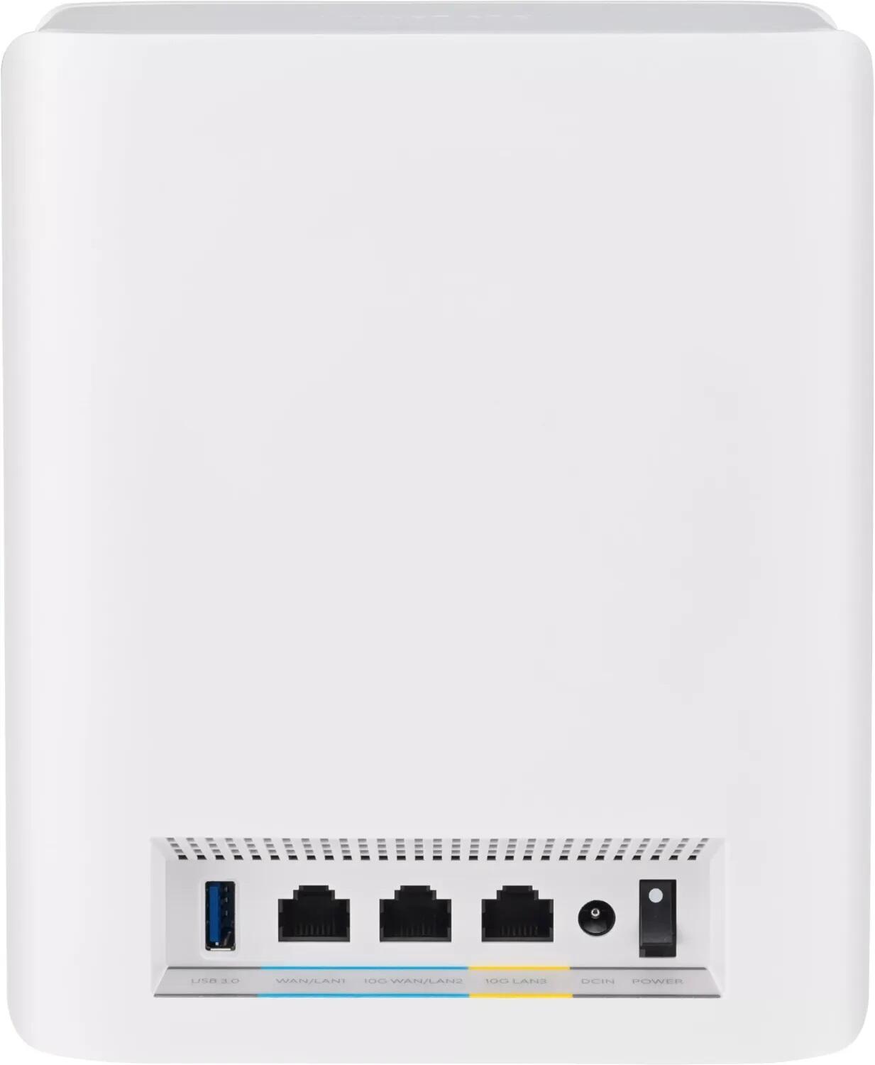 ASUS ZenWiFi BT10 BE18000 Tri-Band WiFi 7 Smart AiMesh Extendable Router 2er Set (90IG08Y0-MO3C40)