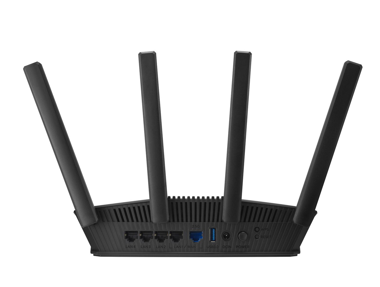 ASUS RT-BE58U BE3600 Dual Band WiFi 7 erweiterbarer Router (90IG0910-MO3C00)
