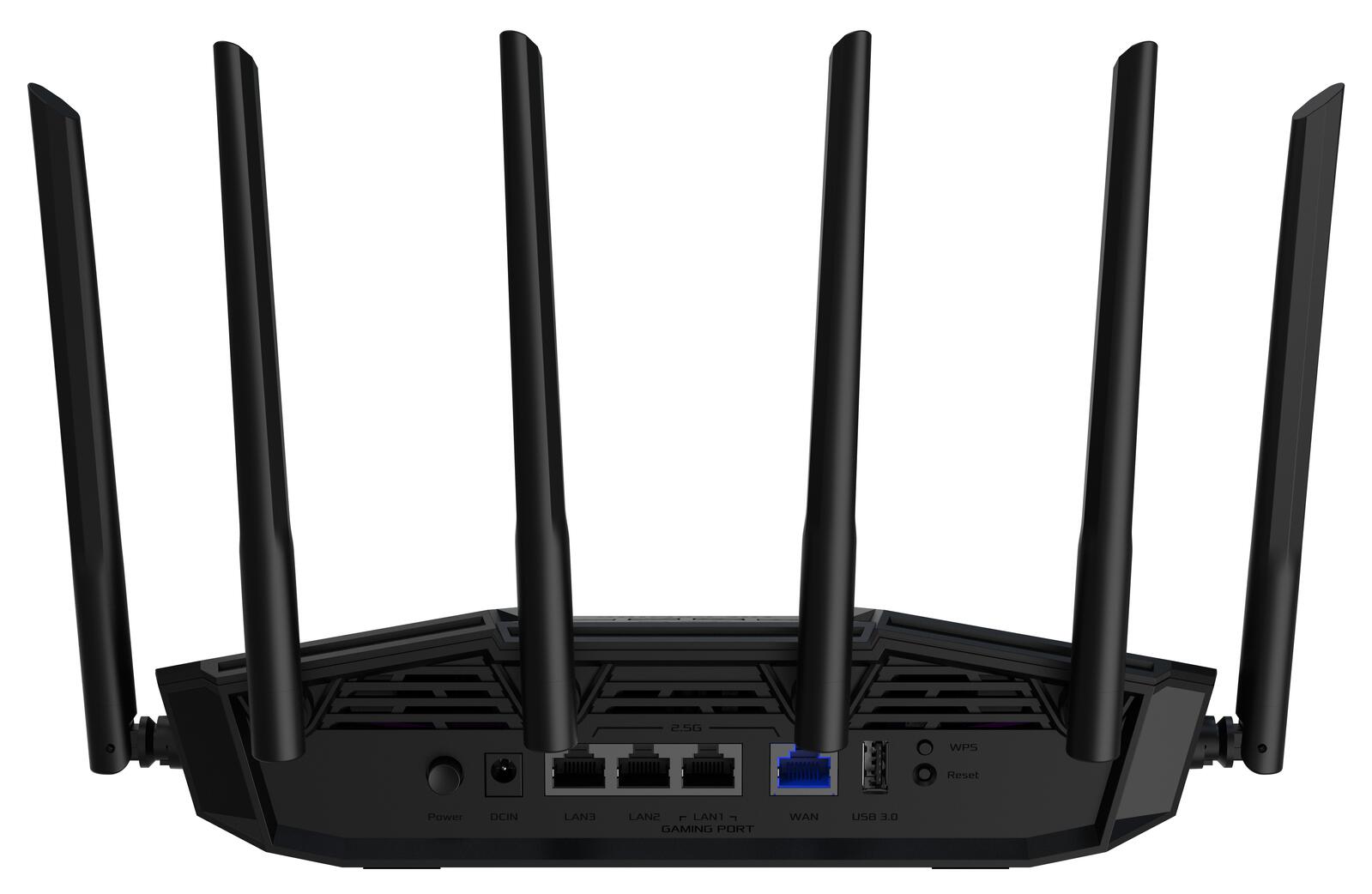 ASUS TUF Gaming BE6500 Dual Band Wi-Fi 7 Extendable Gaming Router (90IG0920-MO9C00)