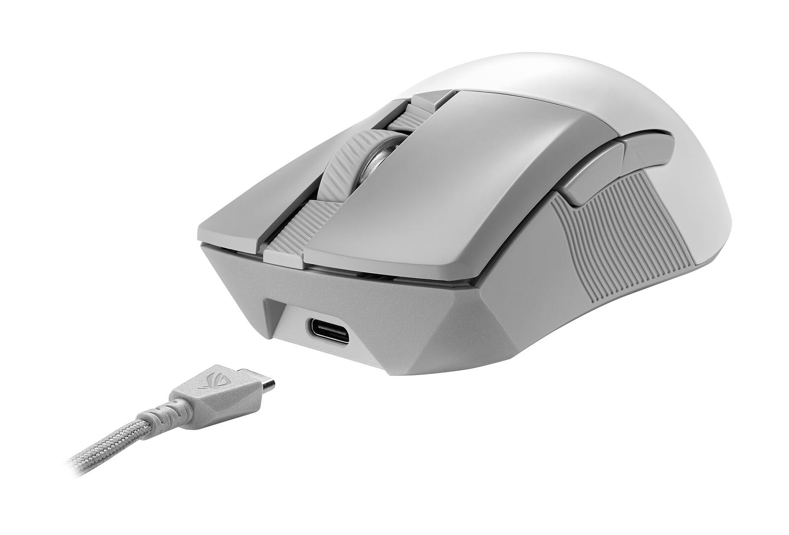 ASUS ROG Gladius III Wireless AimPoint RGB Gaming Maus, weiß