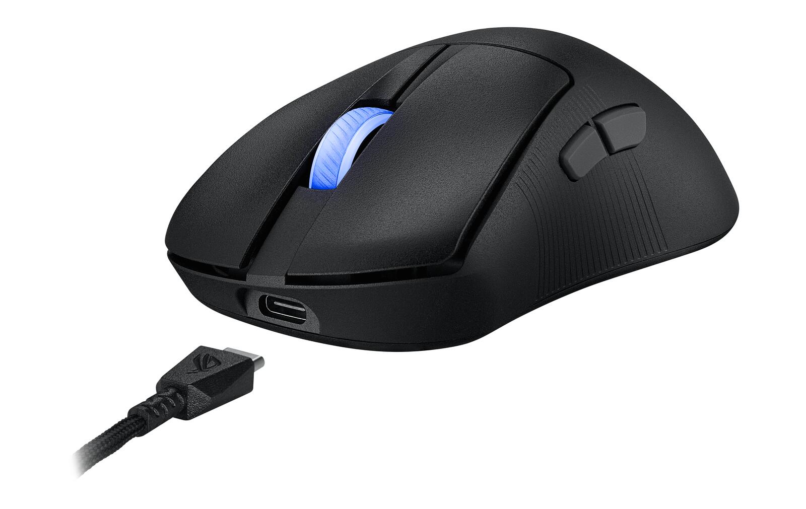 ASUS ROG Keris II Ace Wireless AimPoint Gaming-Maus, schwarz