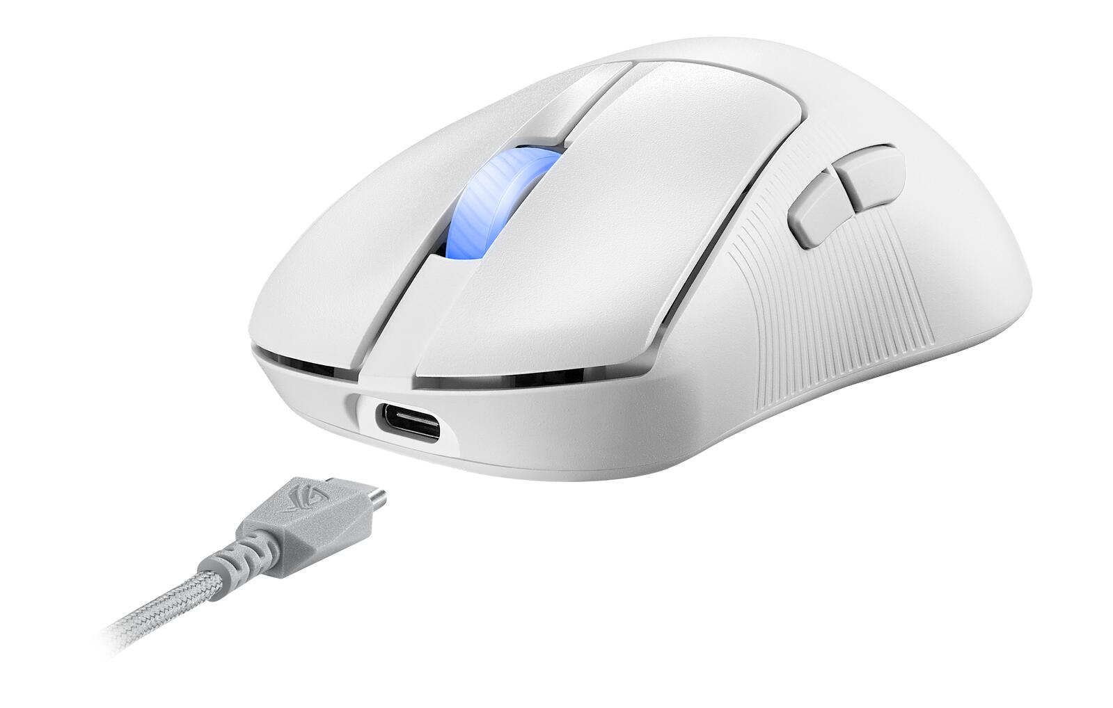 ASUS ROG Keris II Ace Wireless AimPoint Gaming-Maus, weiß