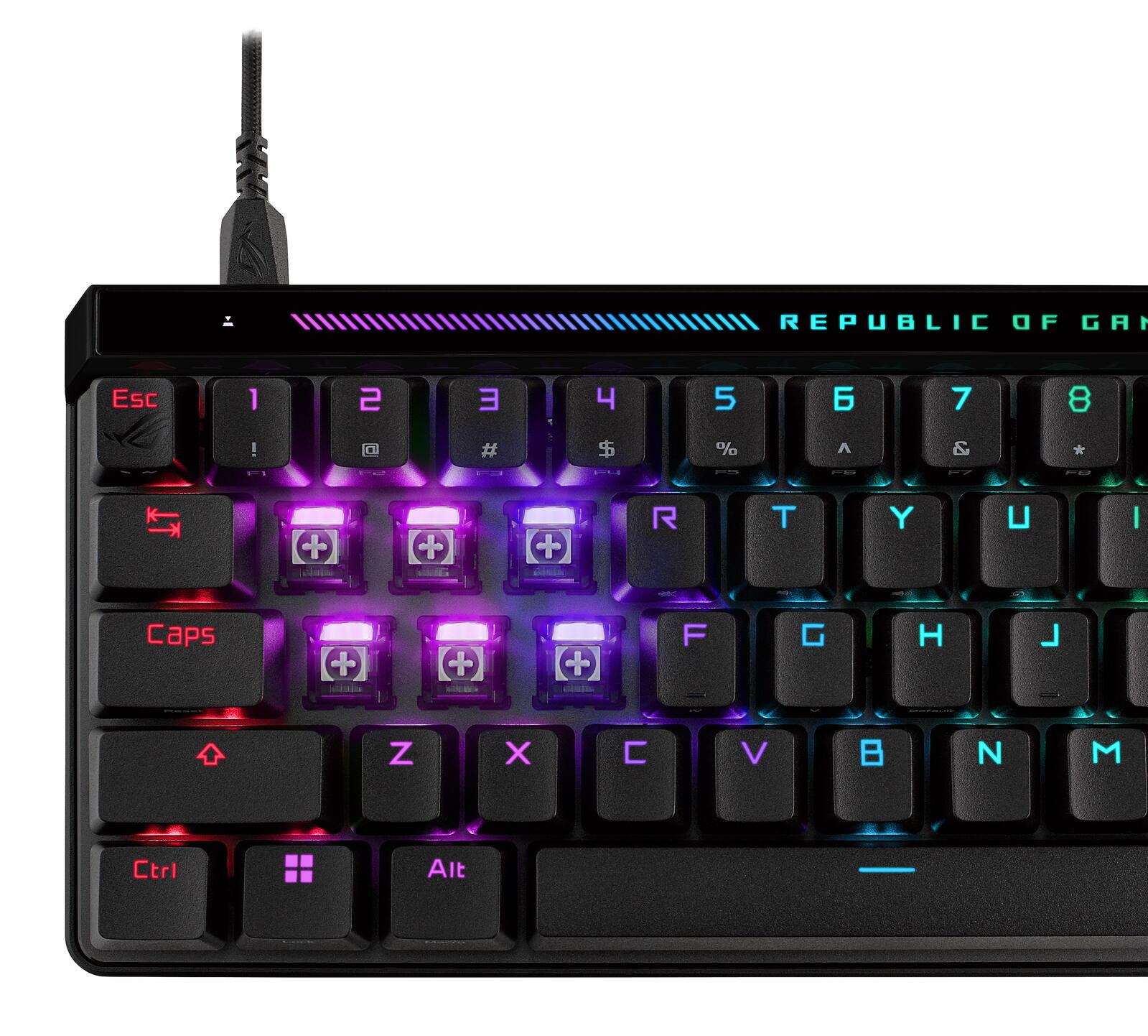 ASUS ROG Falchion Ace HFX analoge Gaming Tastatur