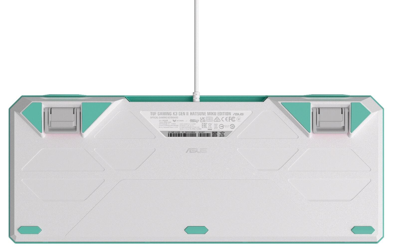ASUS TUF Gaming K3 Gen II Gaming Tastatur, Hatsune Miku Edition