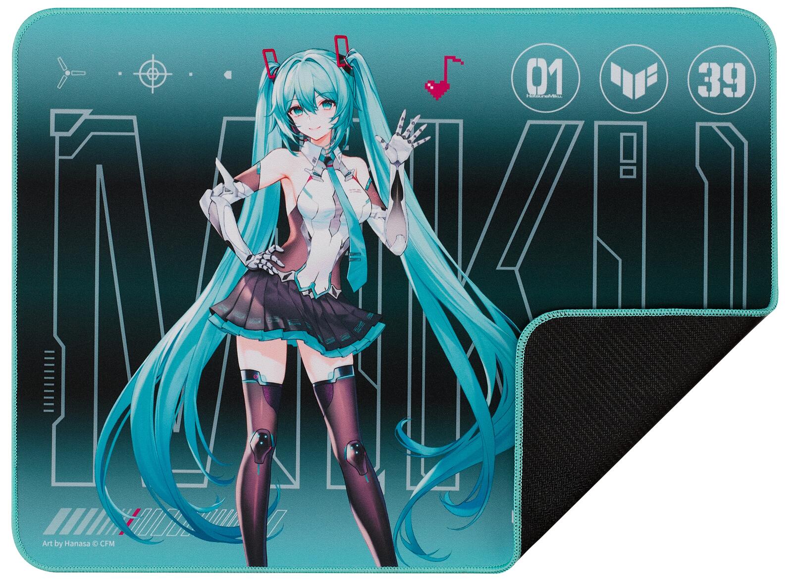 ASUS TUF Gaming P1 Gaming Mauspad, Hatsune Miku Edition