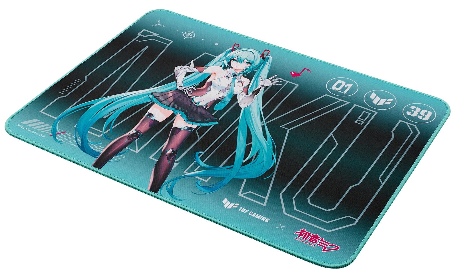 ASUS TUF Gaming P1 Gaming Mauspad, Hatsune Miku Edition
