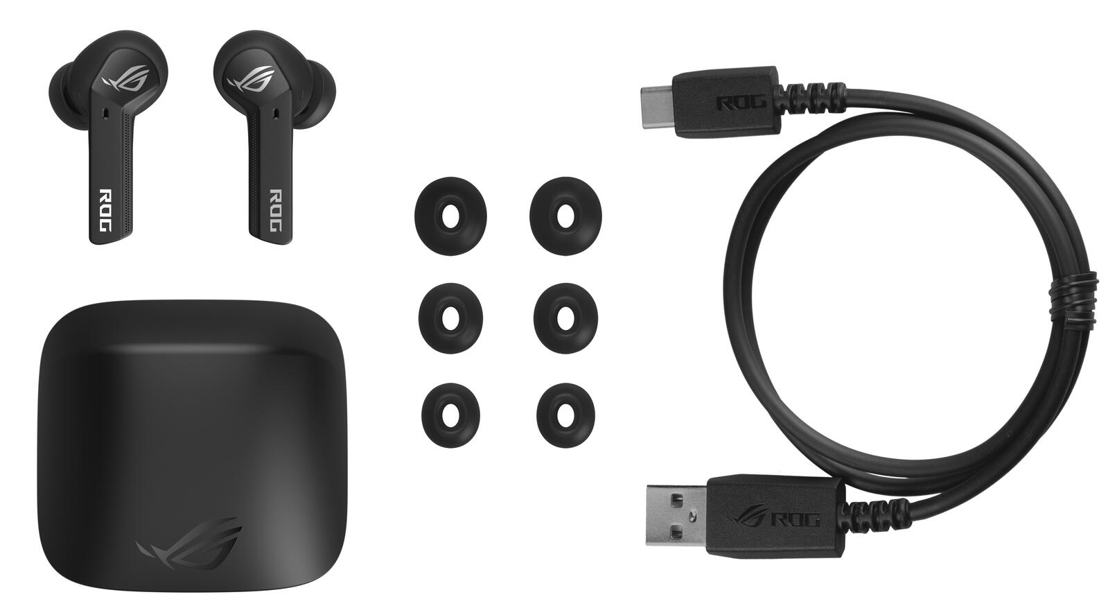 ASUS ROG Cetra True Wireless In-Ear Gaming Kopfhörer, schwarz