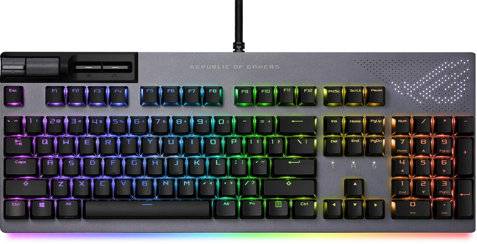 ASUS ROG STRIX Flare II Animate mechanische Gaming-Tastatur