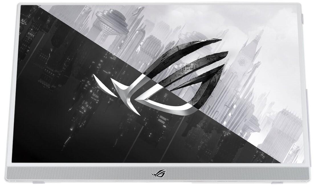 ASUS ROG STRIX XG16AHPE-W 39,62cm (15,6 Zoll) Portable Gaming Monitor (FHD, 144 Hz, IPS-Panel, NVIDIA G-SYNC kompatibel,