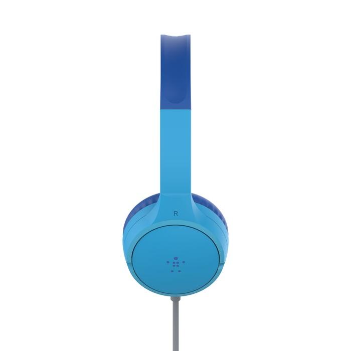 Belkin SoundForm Mini kabelgebundener On-Ear-Kopfhörer für Kinder, blau