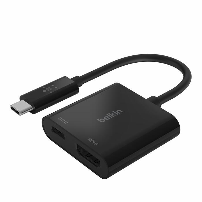 Belkin USB-C/HDMI-Ladeadapter 60 W, schwarz