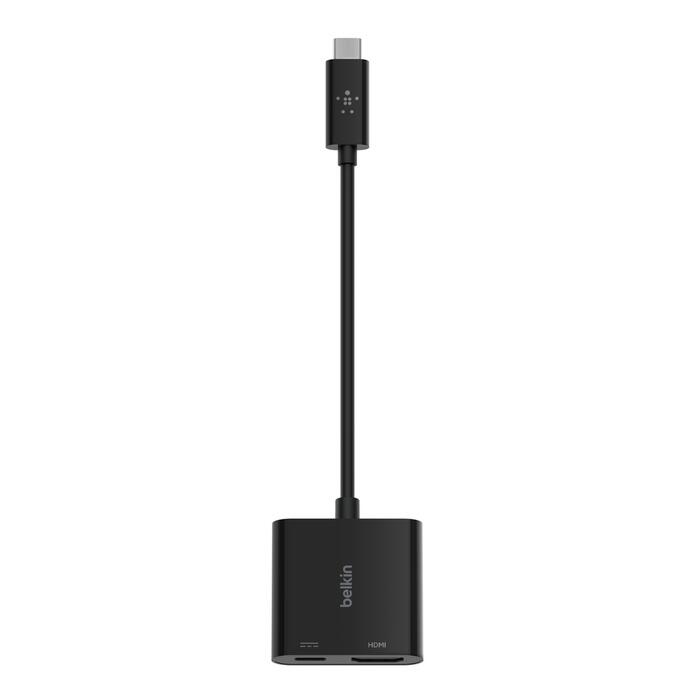 Belkin USB-C/HDMI-Ladeadapter 60 W, schwarz