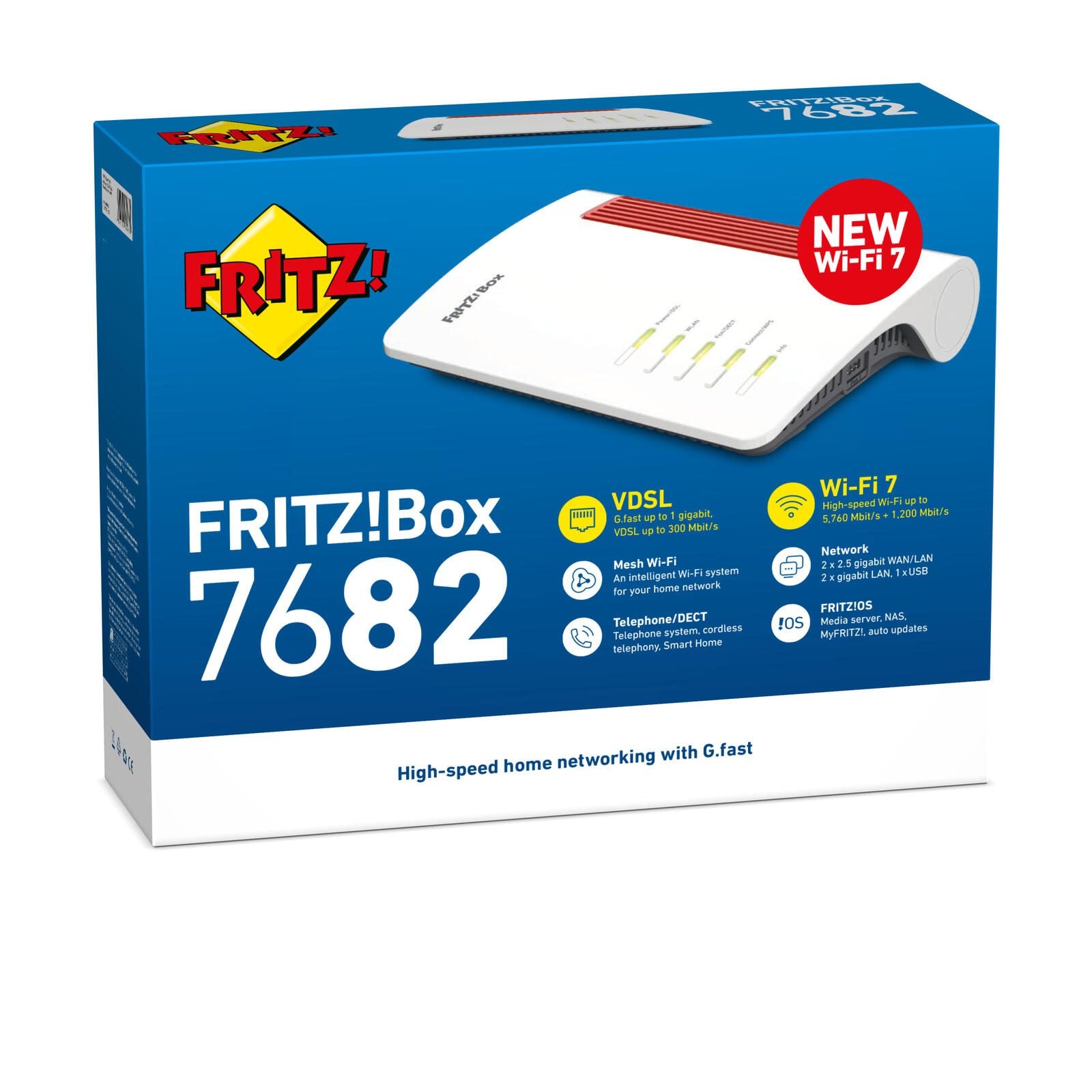 AVM Wireless Router FritzBox 7682 WiFi 7 G.Fast