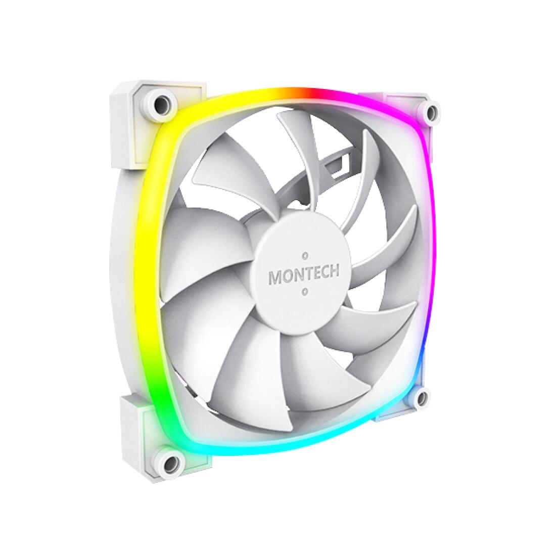 Montech Lüfter AX120 PWM, 120mm, Weiß