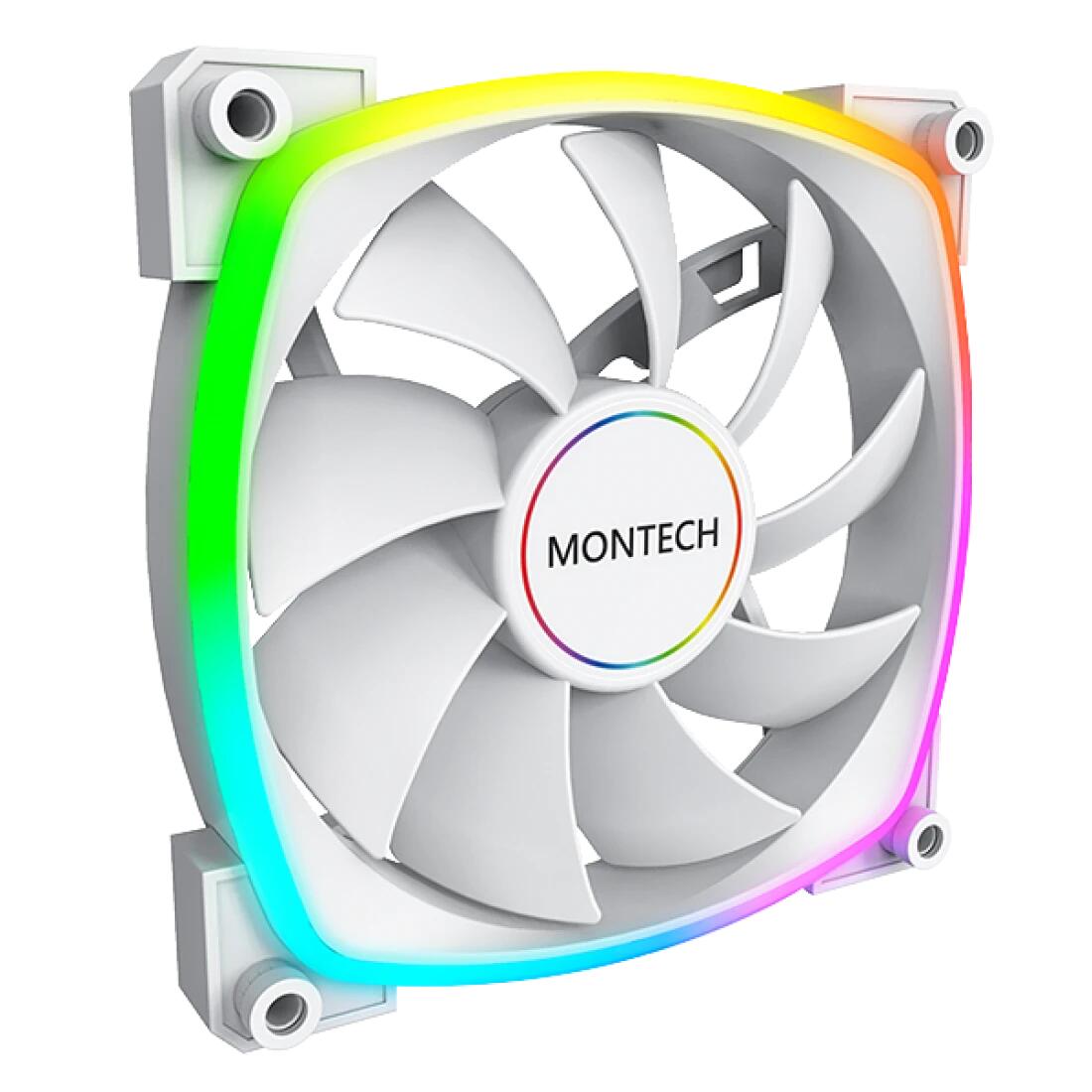 Montech Lüfter AX140 PWM, 140mm, Weiß