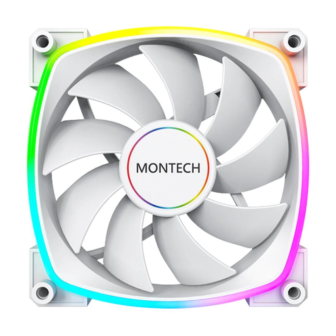 Montech Lüfter AX140 PWM, 140mm, Weiß