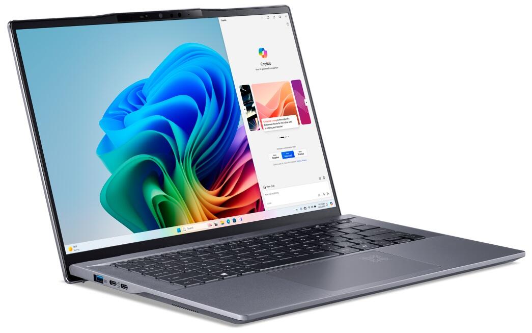 Acer Swift Go 14 AI SFG14-01-X1YT Snapdragon™ X Plus X1P-42-100 Notebook 36,83 cm (14,5')