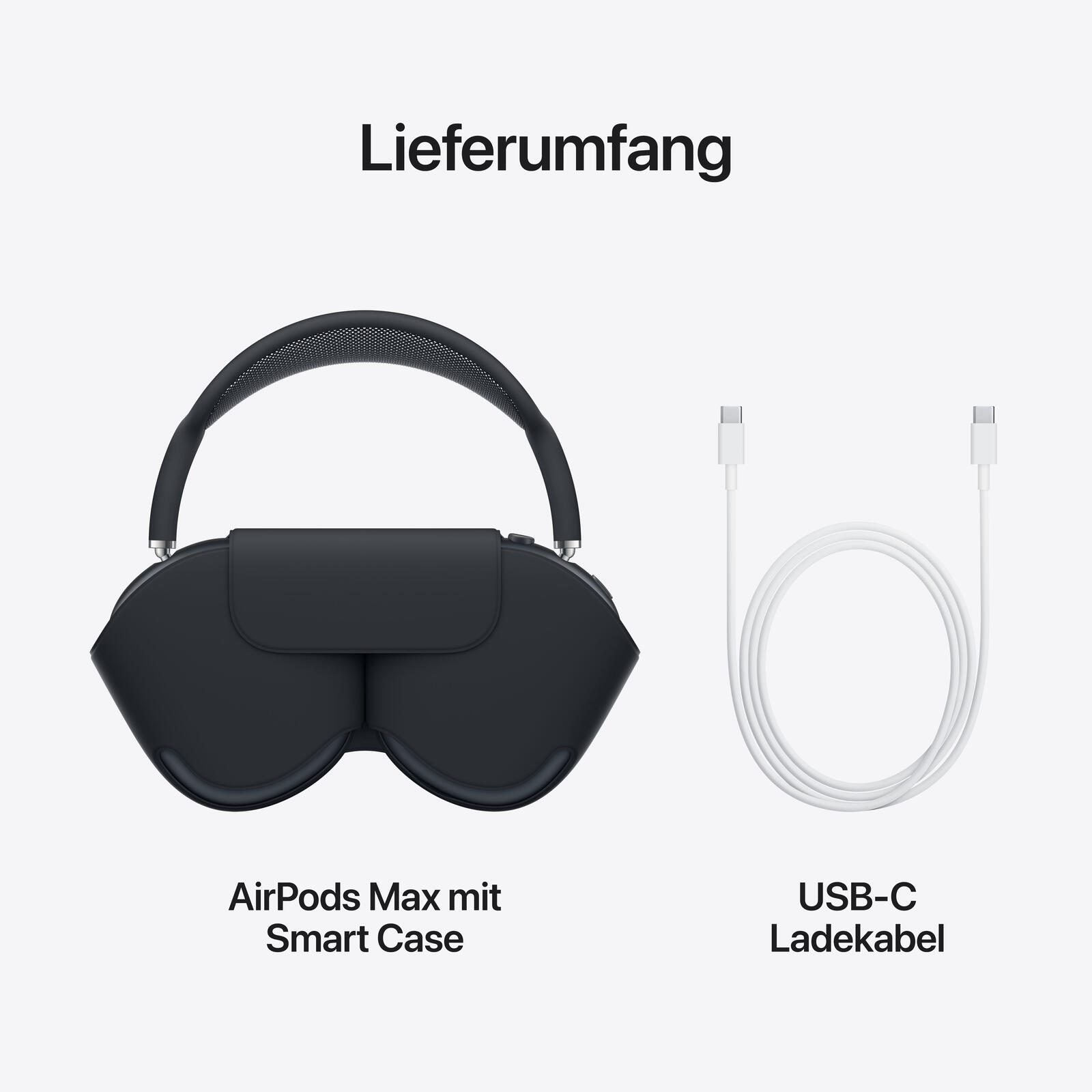 Apple AirPods Max Over-Ear-Kopfhörer polarstern