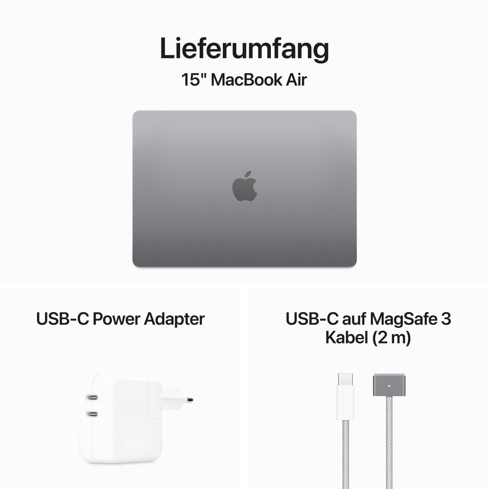 Apple MacBook Air 38,91cm (15,3') space grau