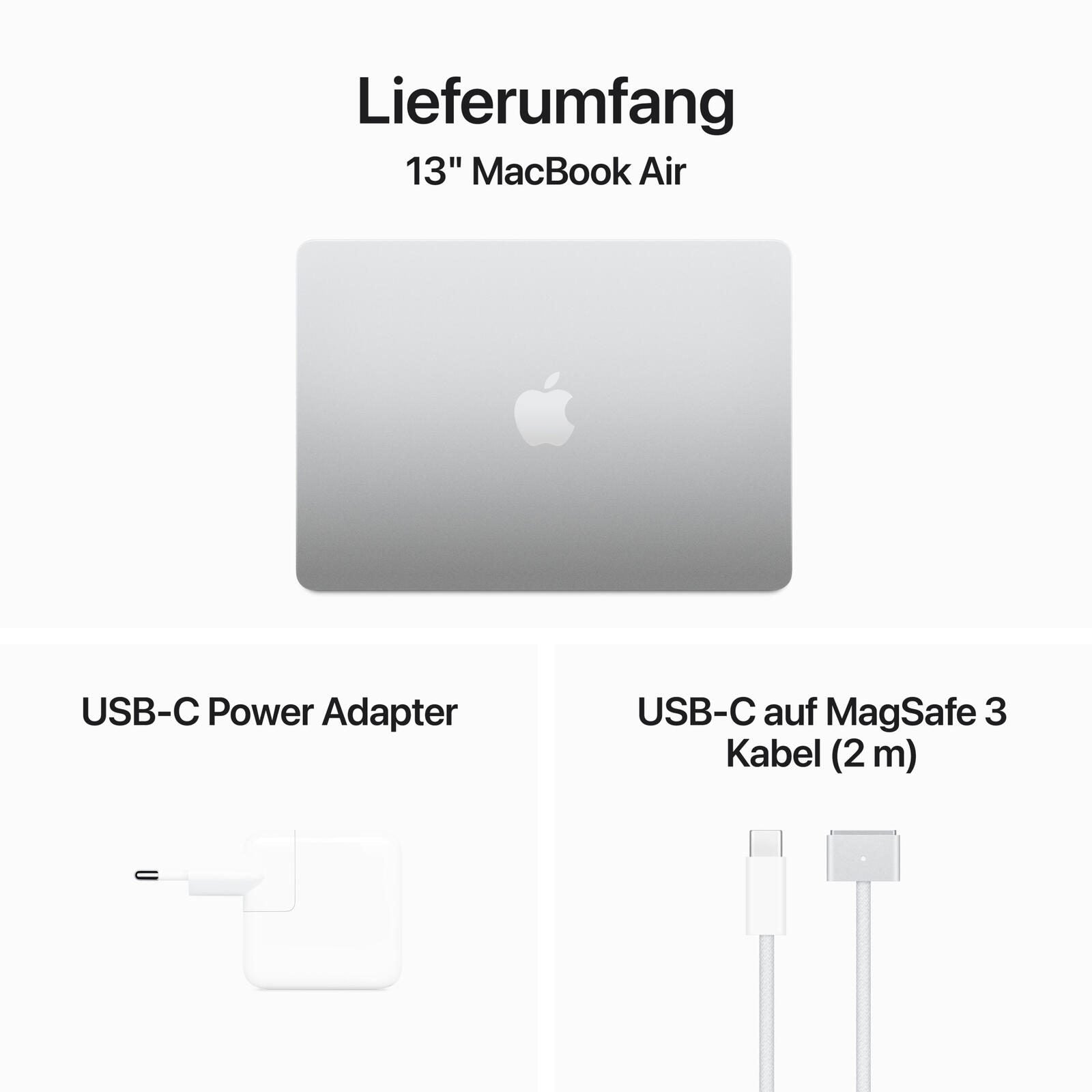 Apple MacBook Air 34,46cm (13,6') silber