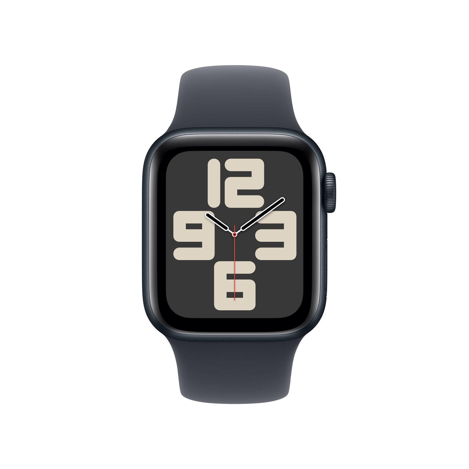 Apple Watch SE (GPS + Cellular) 40mm Aluminiumgehäuse mitternacht, Sportarmband mitternacht (S/M)