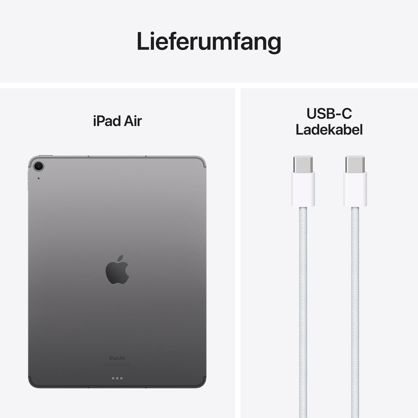 Apple iPad Air 32,78cm (13') Wi-Fi 1TB space grau