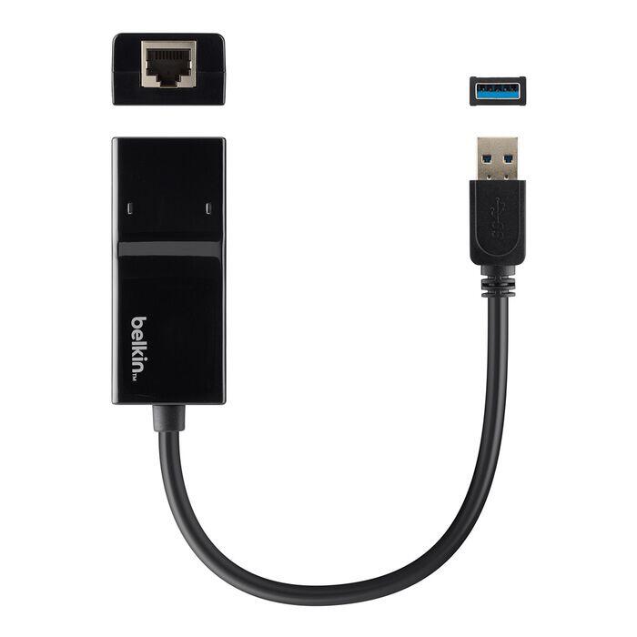 Belkin USB 3.0/Gigabit-Ethernet Adapter