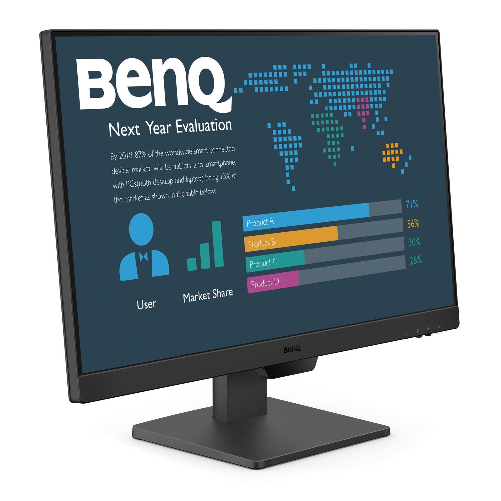 BenQ Monitor BL2490 LCD-Display 60,45 cm (23,8')