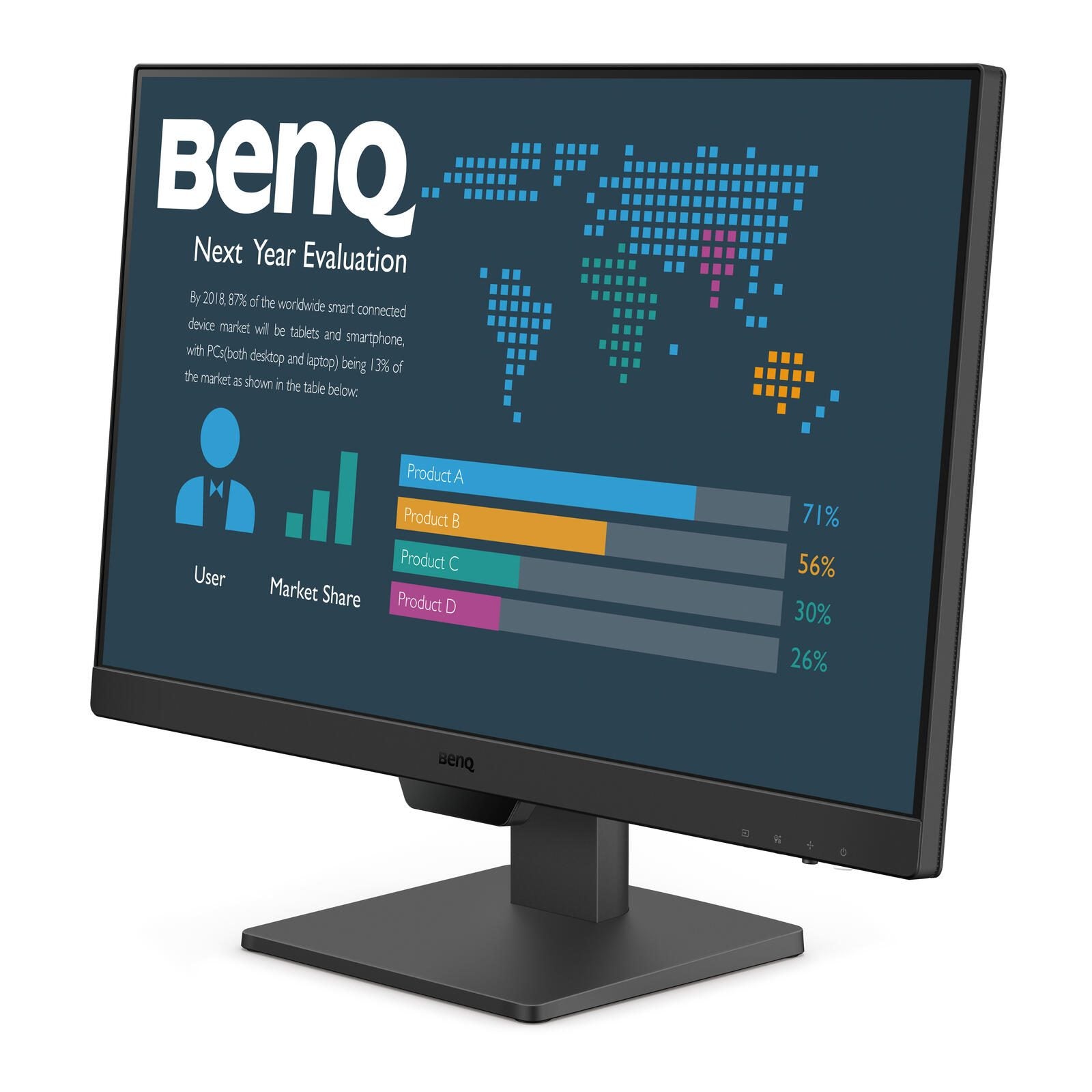 BenQ Monitor BL2490 LCD-Display 60,45 cm (23,8')