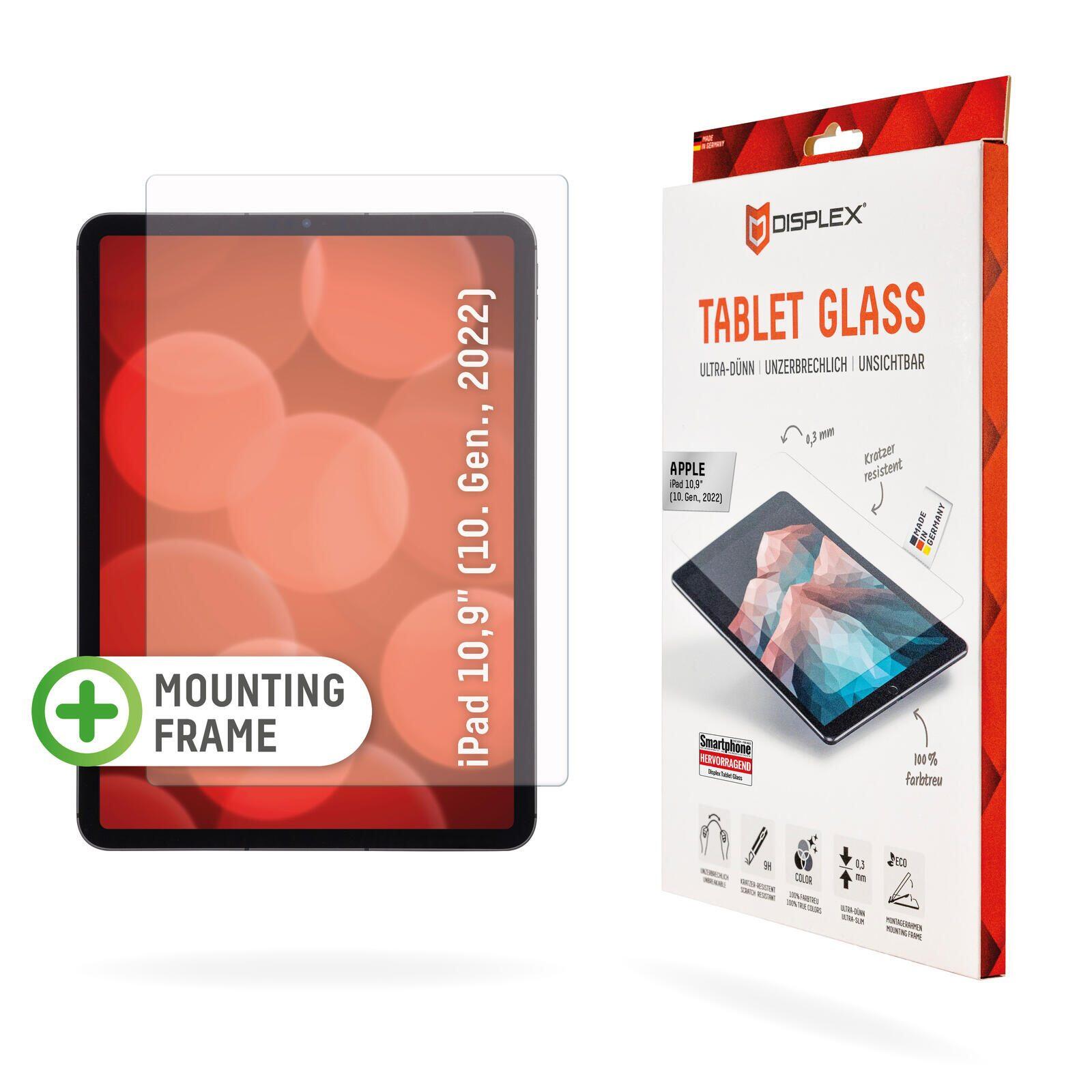 DISPLEX Tablet Glass (9H) & Privacy Safe Blickschutzfilter für iPad 10,9'' (10. Generation)