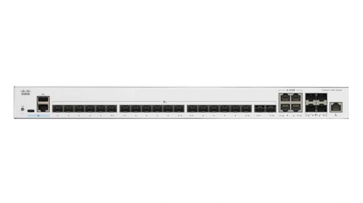 Cisco Catalyst 1300-24XT 24x 10GbE + 4x 10GbE RJ45/SFP+ Combo Ports L3 managed