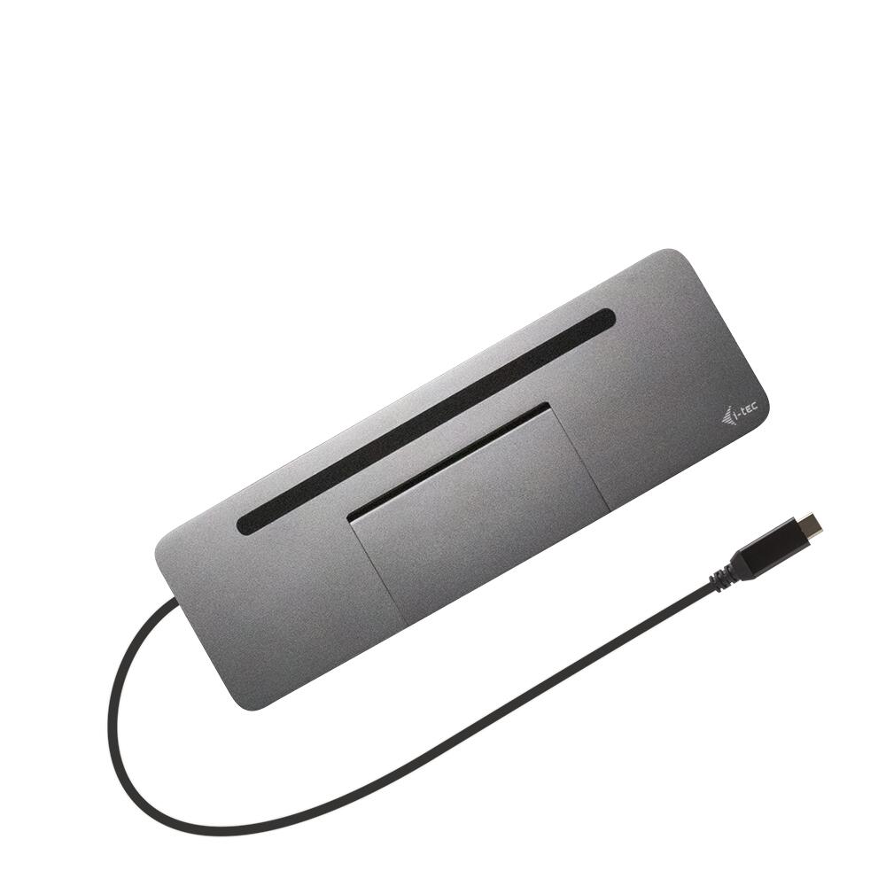 I-TEC USB-C Metal 4K 3x Display Docking Station mit Power Delivery 85W und Netzteil 100W
