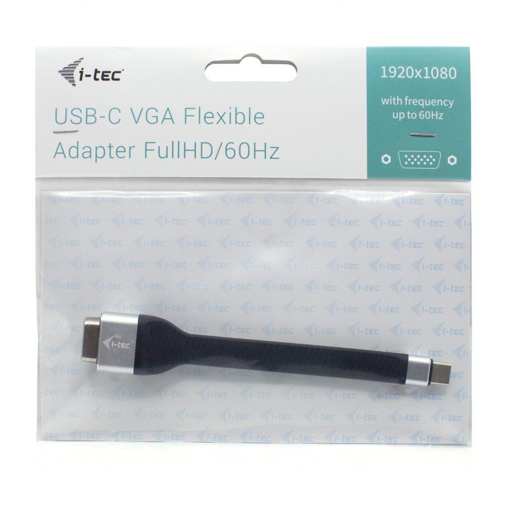 I-TEC USB C auf VGA Flat Adapter
