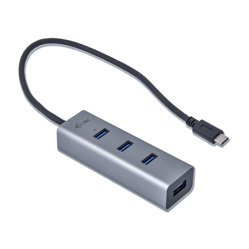 I-TEC USB-C Metal Hub 4 Port