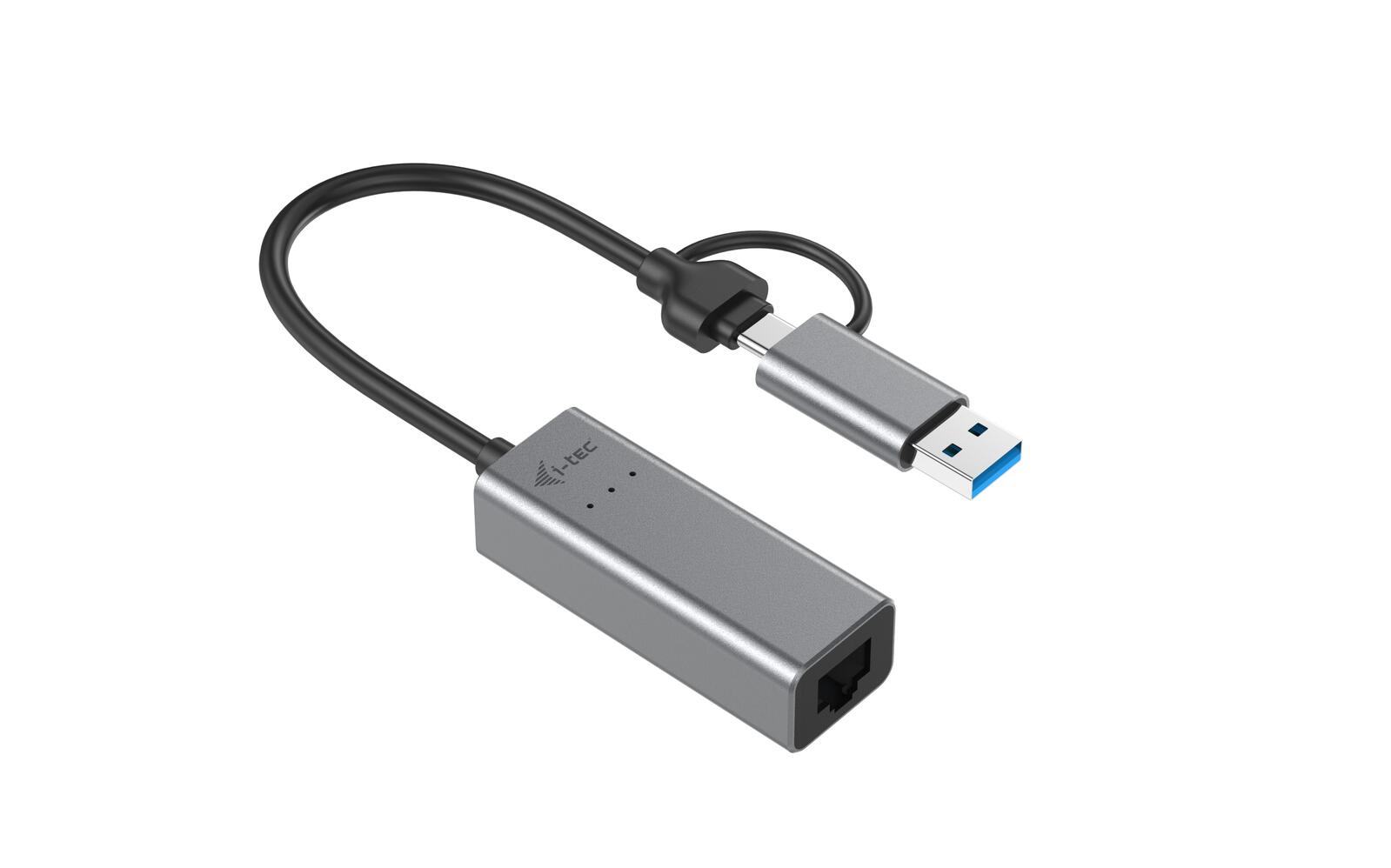 I-TEC USB-A/ USB-C zu 2.5Gbps Ethernet Adapter