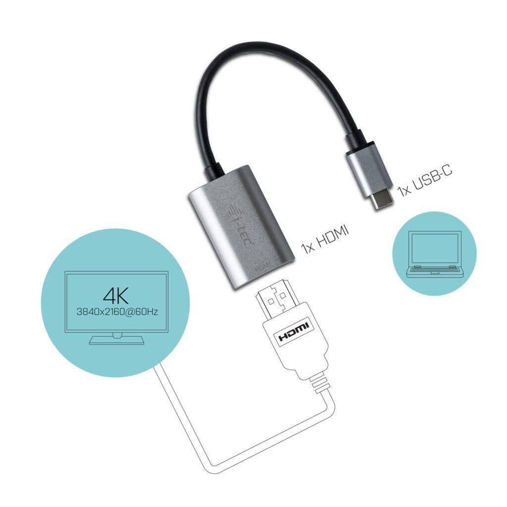I-TEC USB-C auf HDMI Metal Adapter