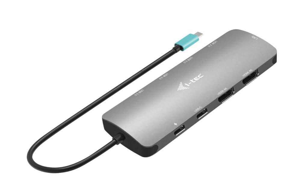 I-TEC USB-C Metal Nano Docking Station mit Power Delivery 100W