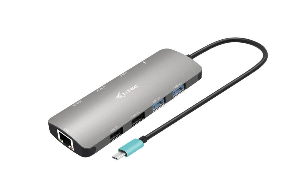 I-TEC USB-C Metal Nano Docking Station mit Power Delivery 100W
