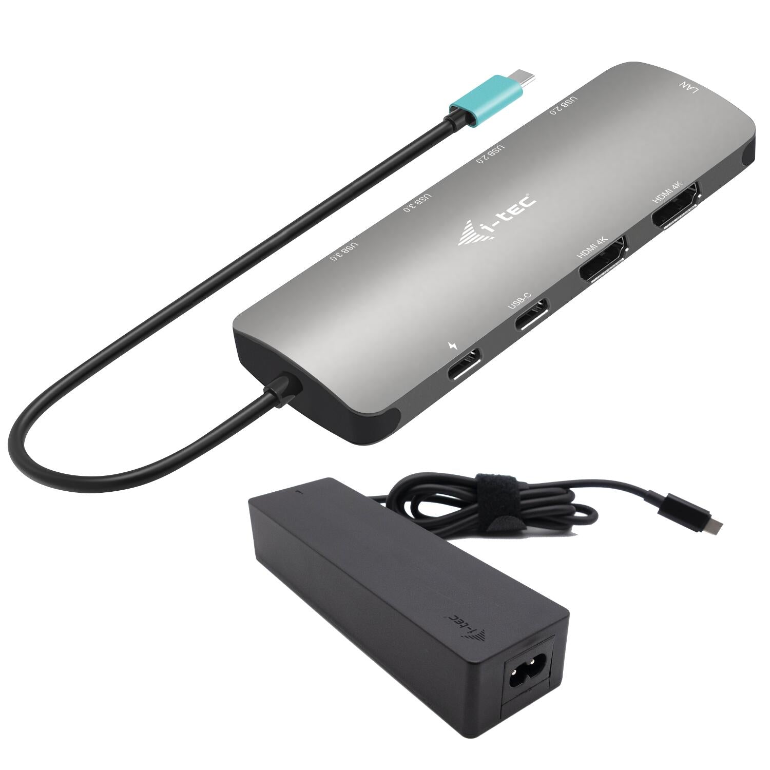 I-TEC USB-C Metal Nano Docking Station mit Power Delivery 100W
