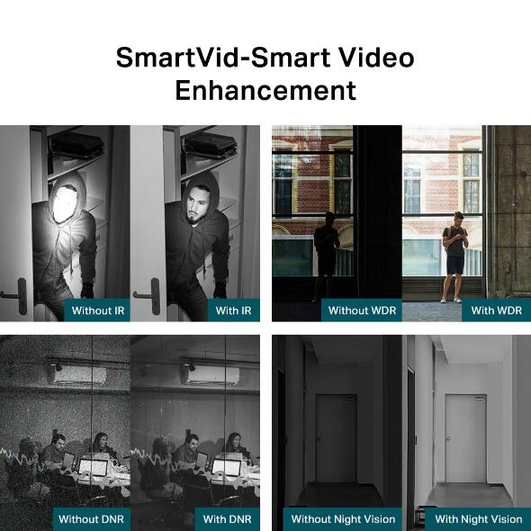 TP-Link VIGI C440I IR Netzwerk-Überwachungskamera für den Innenbereich mit 4 mm Objektiv