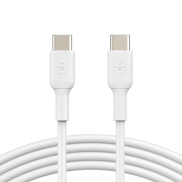 Belkin BoostCharge 2 m USB-C/USB-C Kabel, weiß